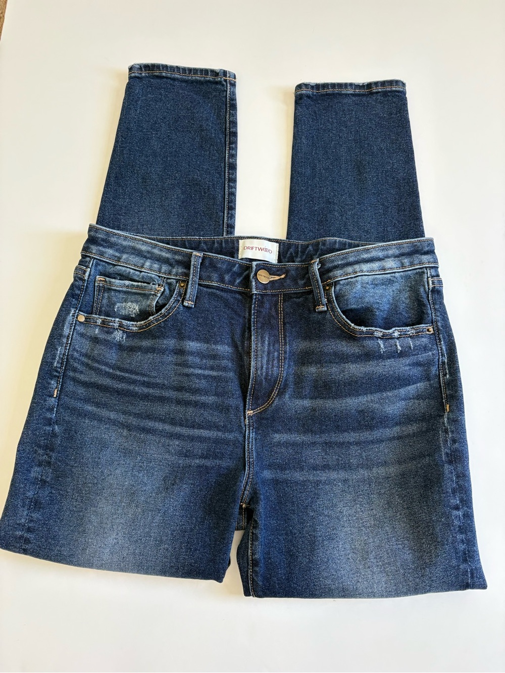 Driftwood Jackie High Rise Blue Jeans Size 29 x 28